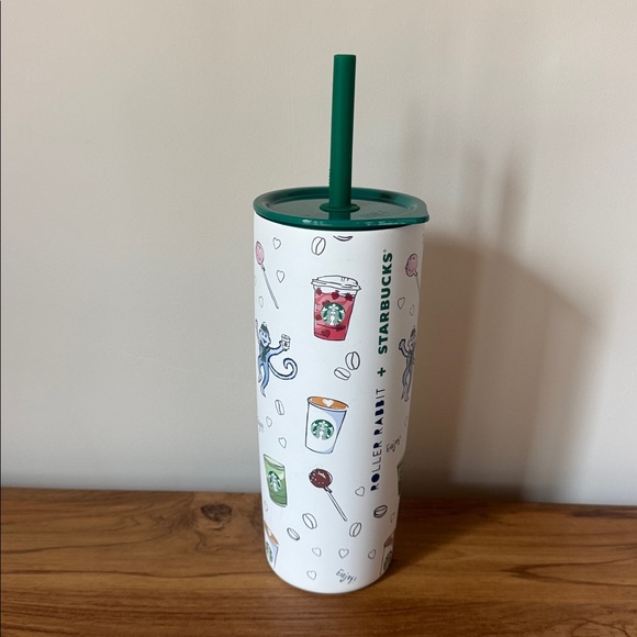 NEW Starbucks x Roller Rabbit Coffeehouse Bonanza
Stainless Steel Cold Cup 24 oz - Picture 4 of 6